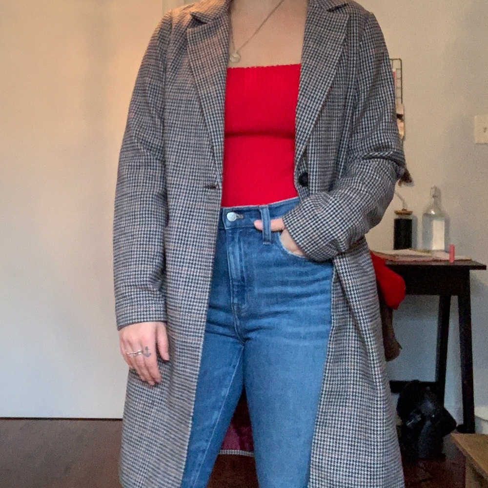 Check Coat - image 2